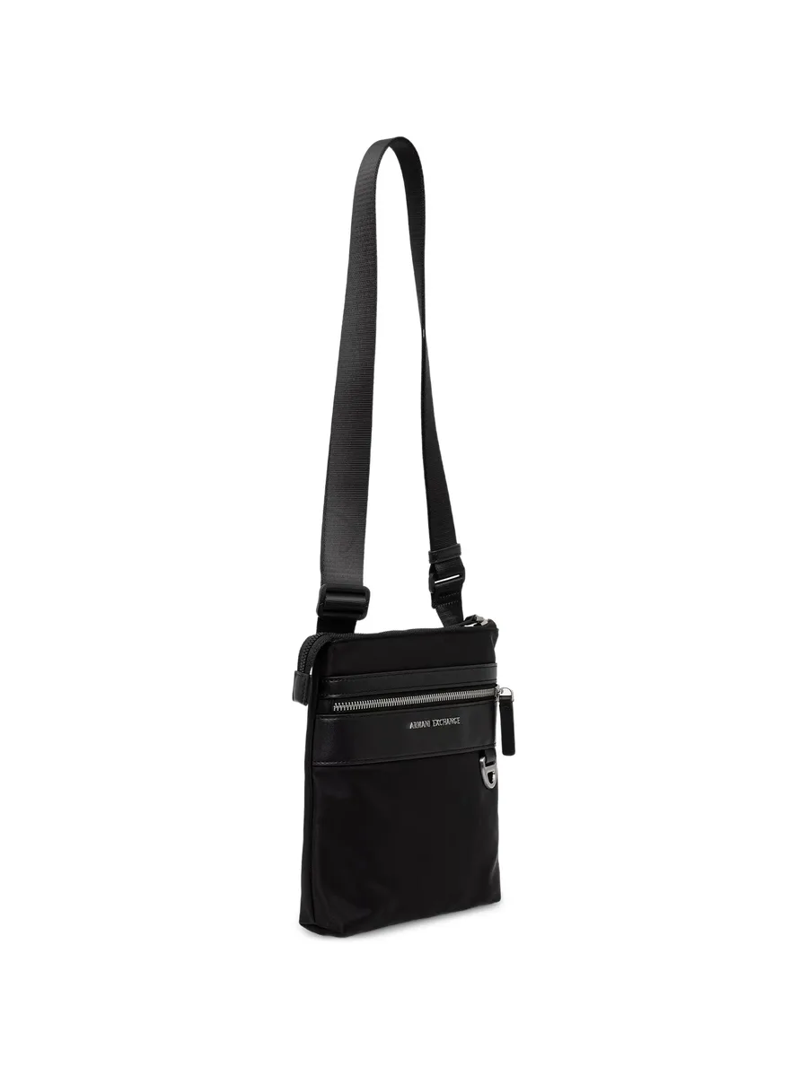 logo-plaque zip-fastening belt bag 1