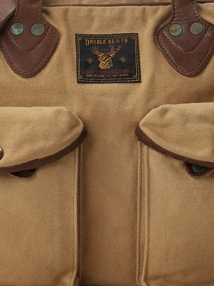 портфель из канваса 5