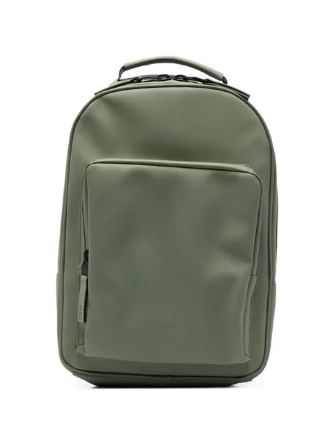 Book zip-fastening backpack