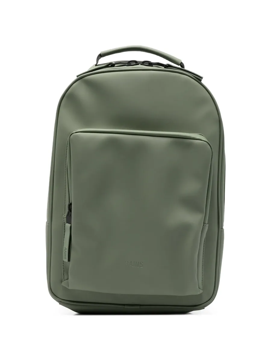 Book zip-fastening backpack 1