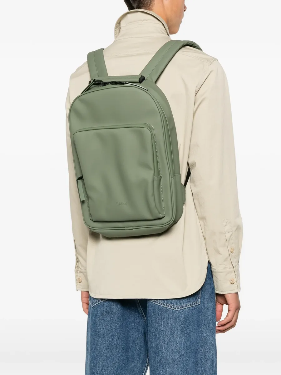Book zip-fastening backpack 2