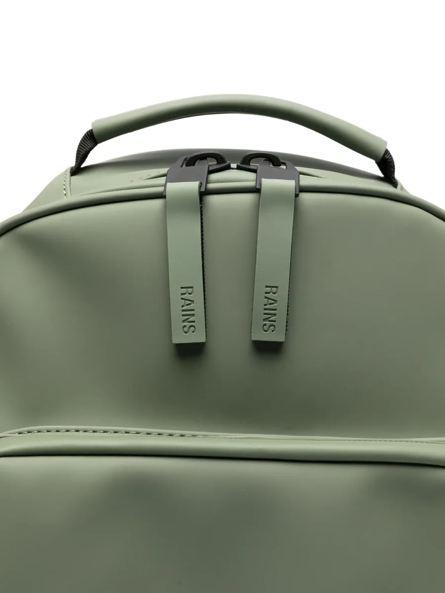 Book zip-fastening backpack 4
