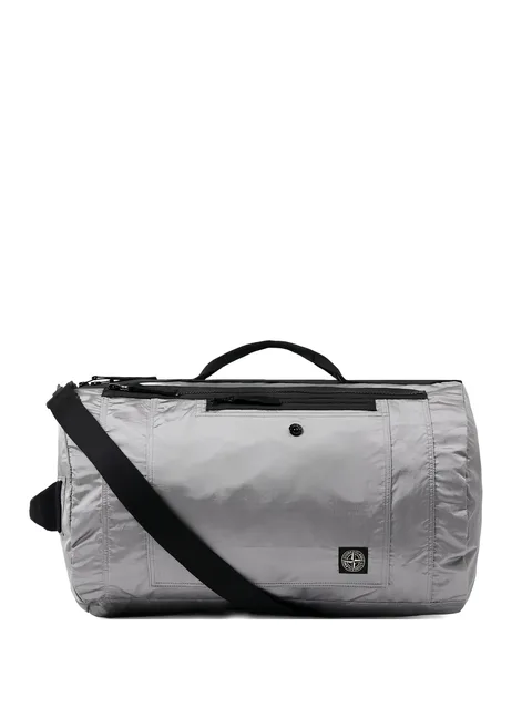 logo patch tote bag