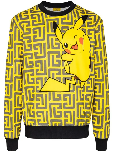 толстовка с принтом из коллаборации с Pokémon