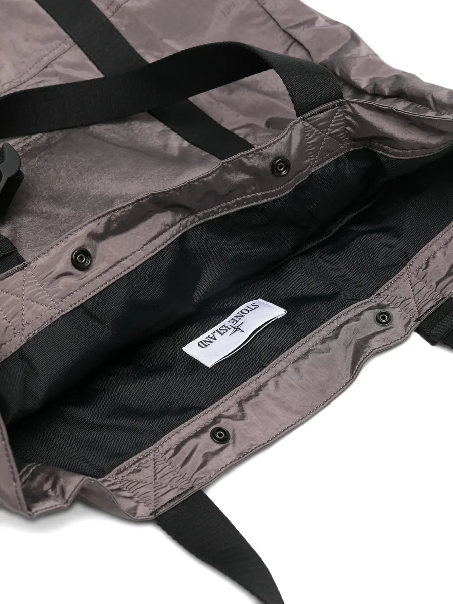 logo-patch tote bag 5