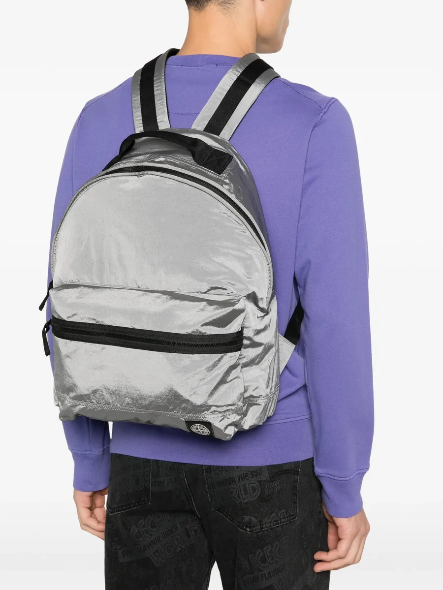 top-handle zip backpack 2