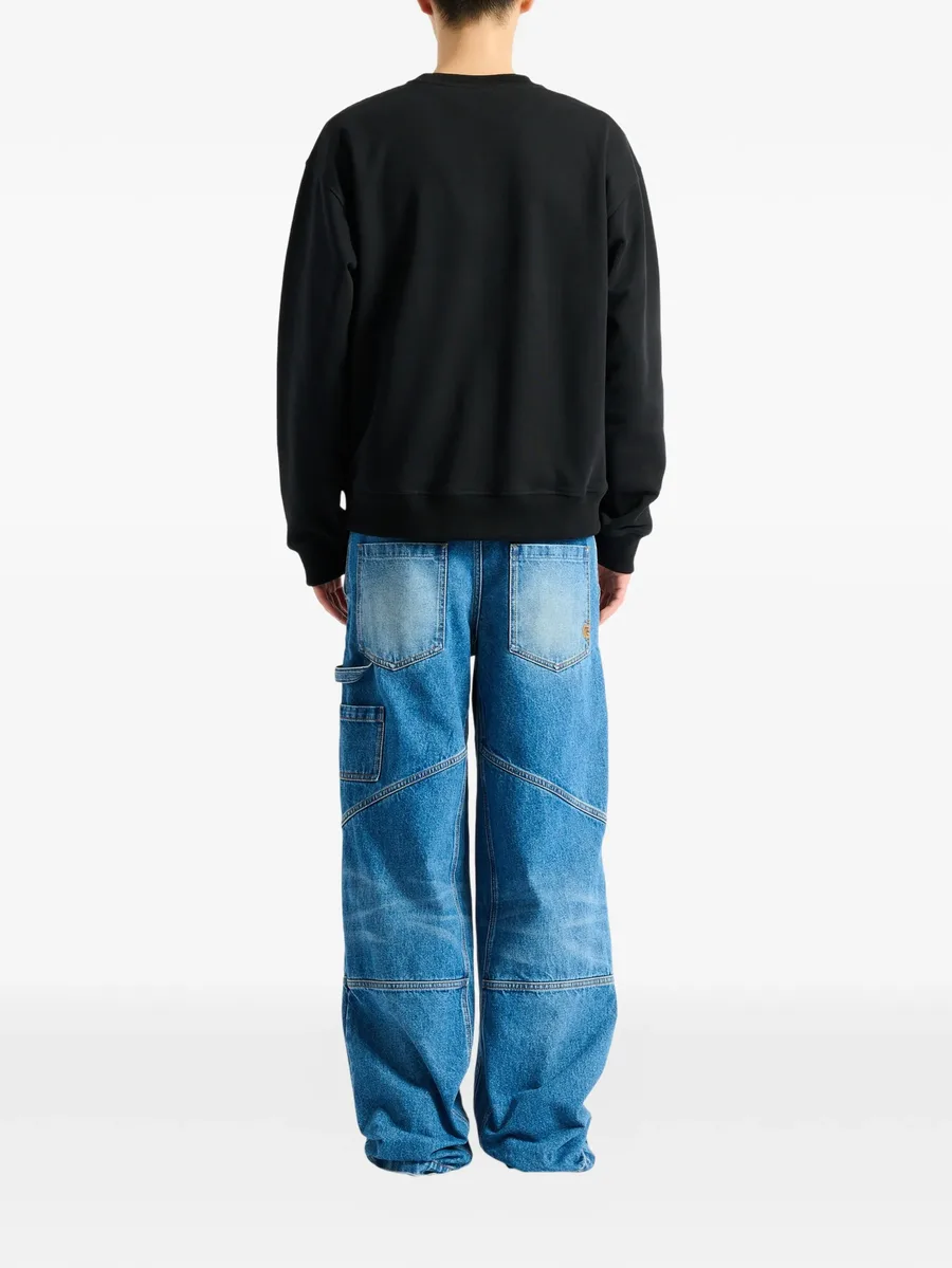 толстовка Balmain Vintage с вышивкой 8
