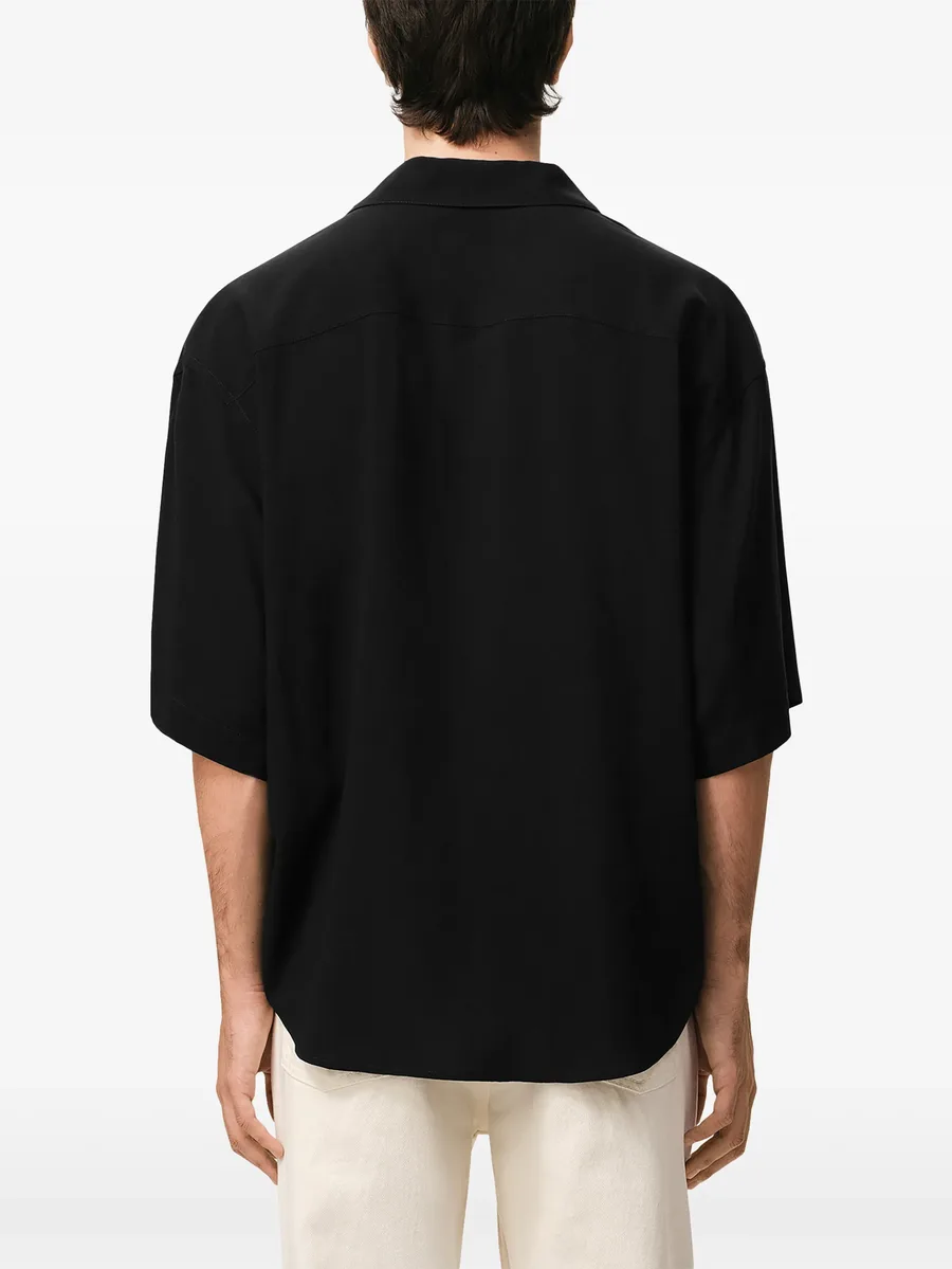 рубашка с короткими рукавами и вышивкой 8