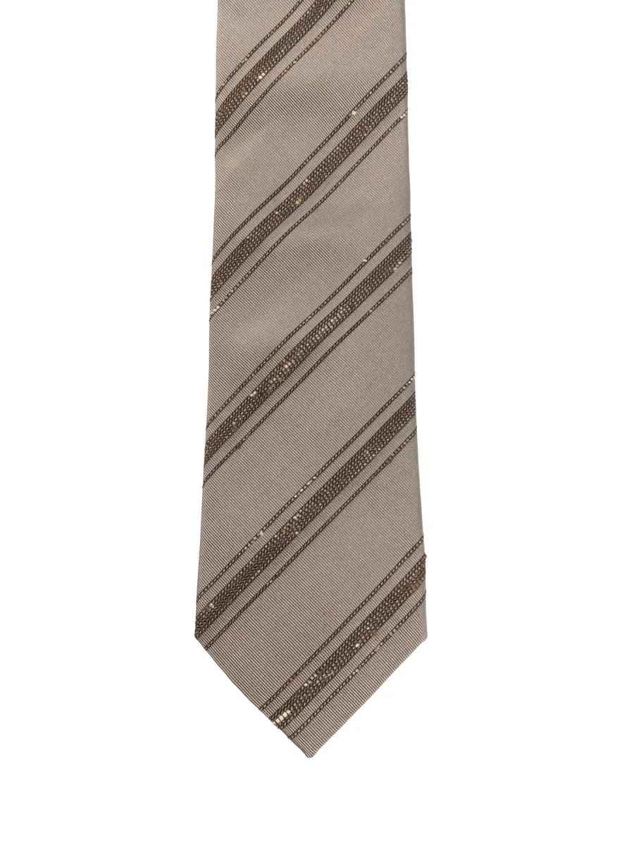 striped-pattern tie 6