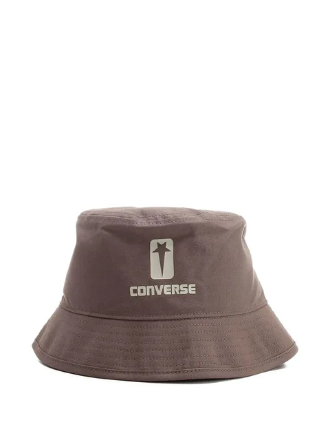 x Converse logo-print cotton bucket hat