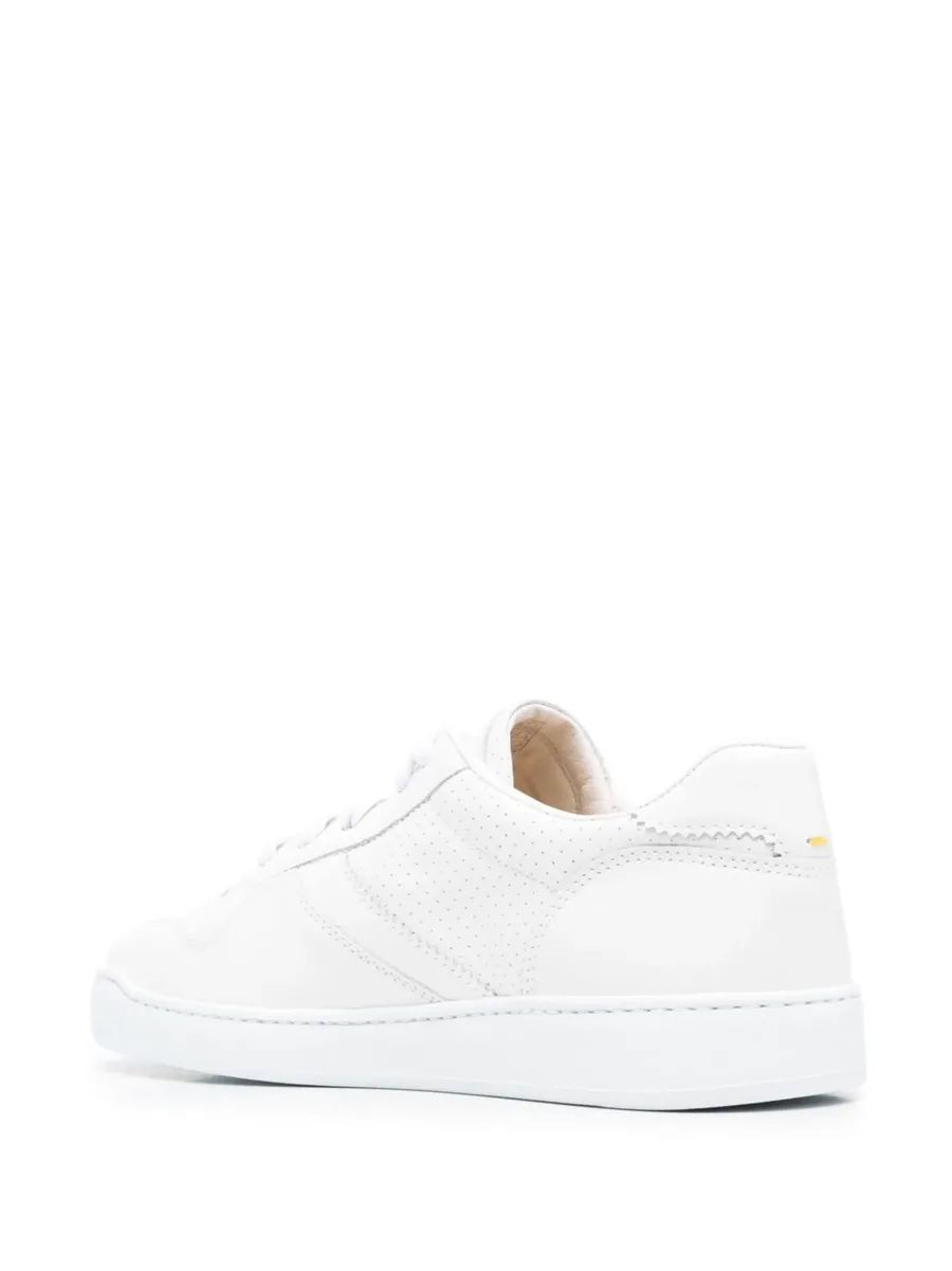 calf-leather low-top sneakers 5
