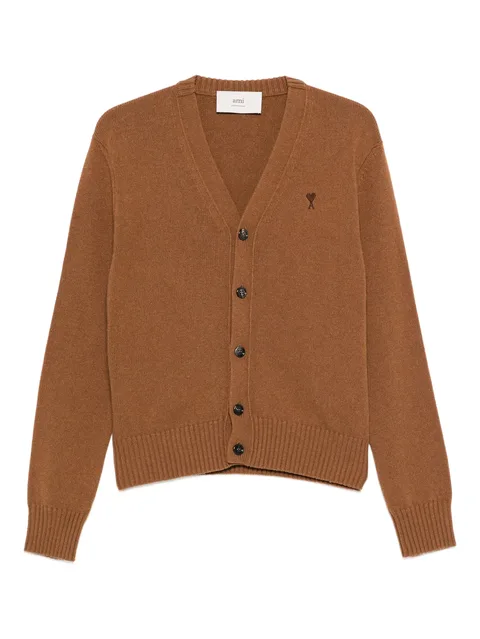 V-neck button cardigan