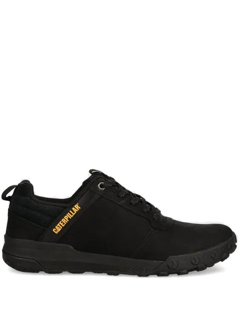 padded-panel textured sneakers