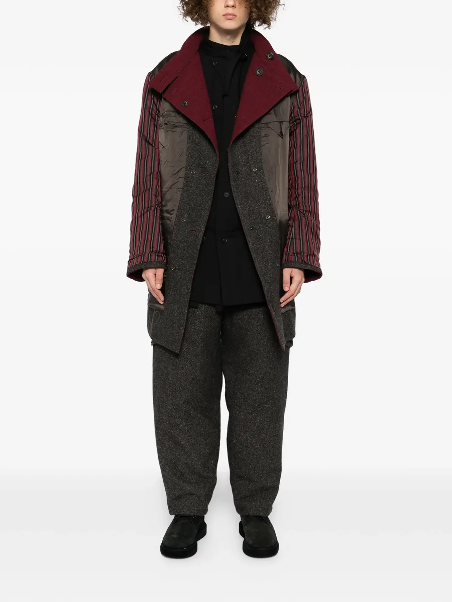 tweed side-pocket trousers 3