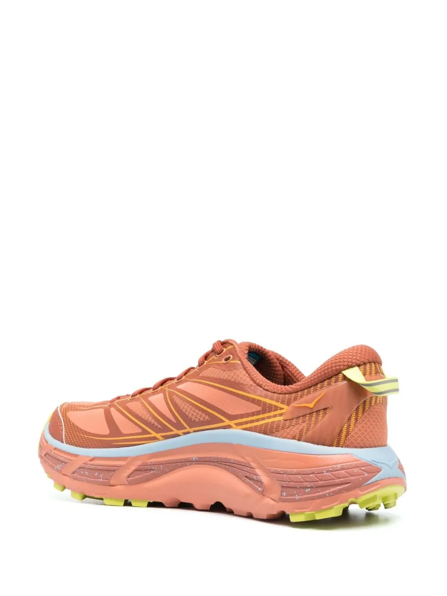 panelled lace-up sneakers 6