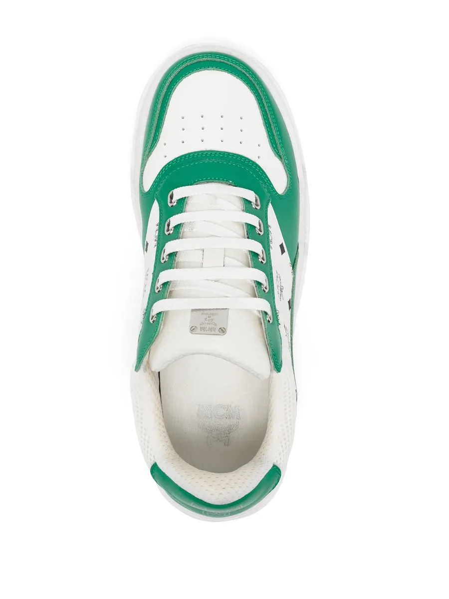 Skyward monogram-print low-top sneakers 8