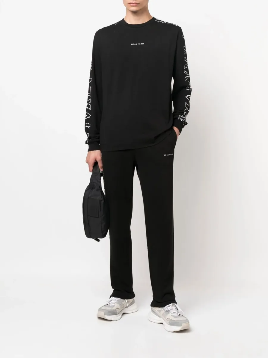 logo-print cotton track pants 4