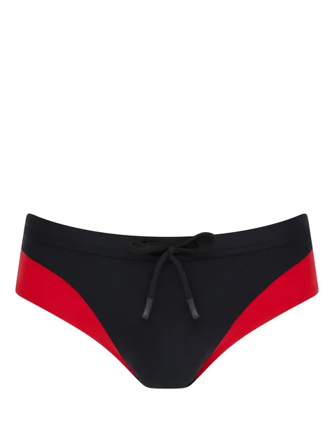 logo-print swim shorts