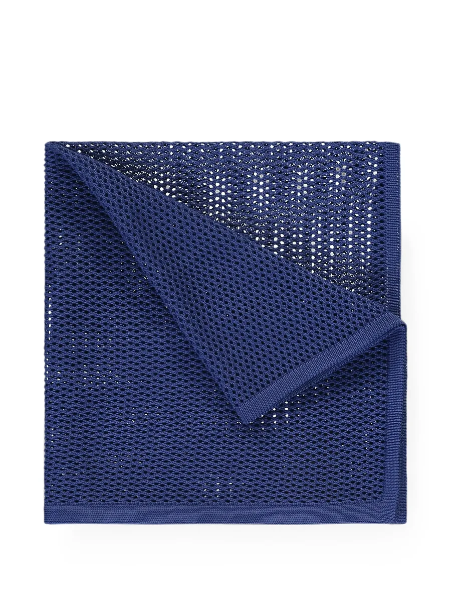 perforated-knit pocket square 6