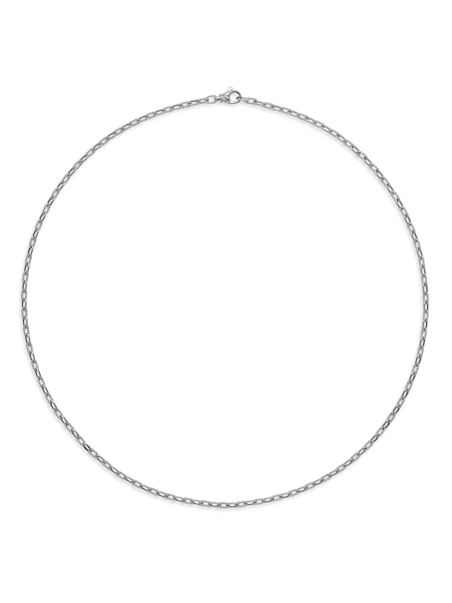 серебряная цепочка на шею DY Madison (3 мм) 1