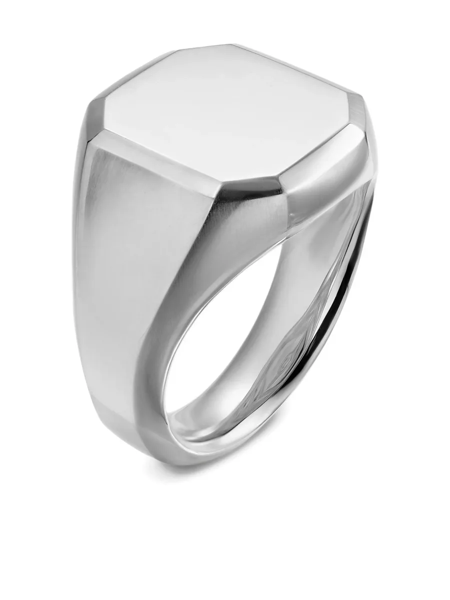 серебряный перстень Streamline® 10