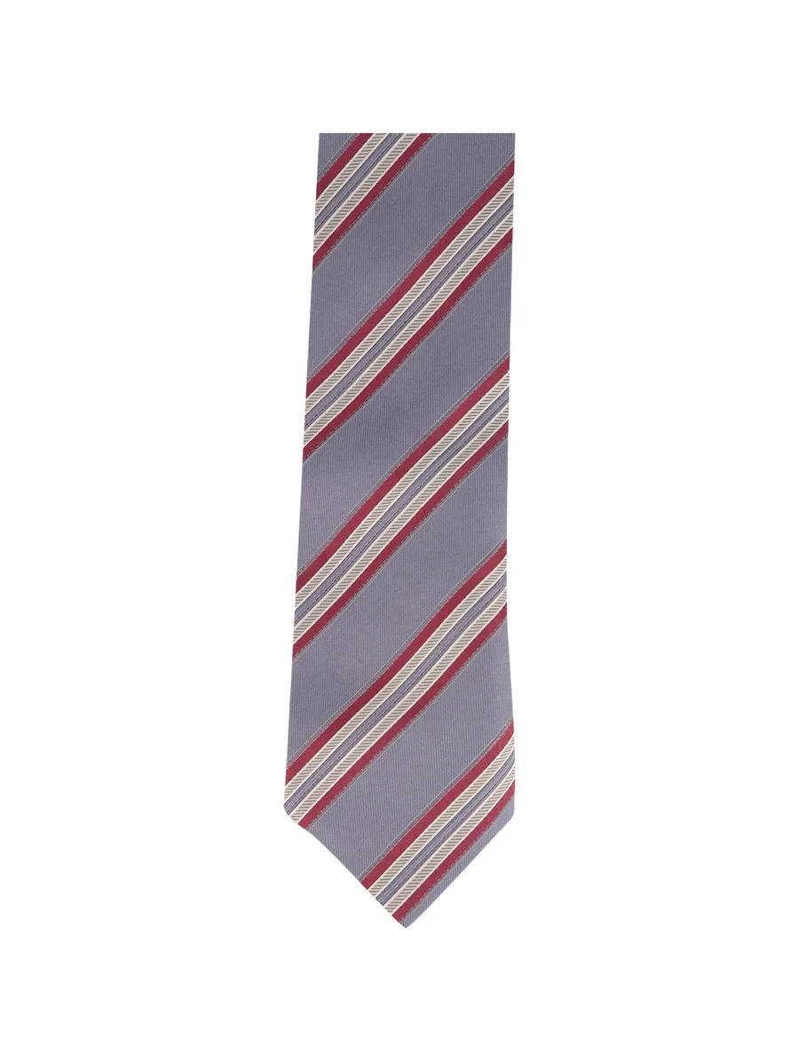 striped silk tie 6