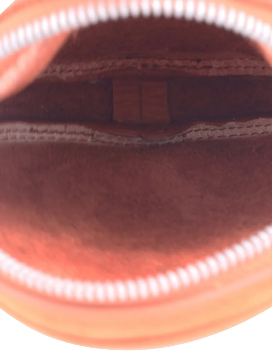 circle zip suede pouch 9