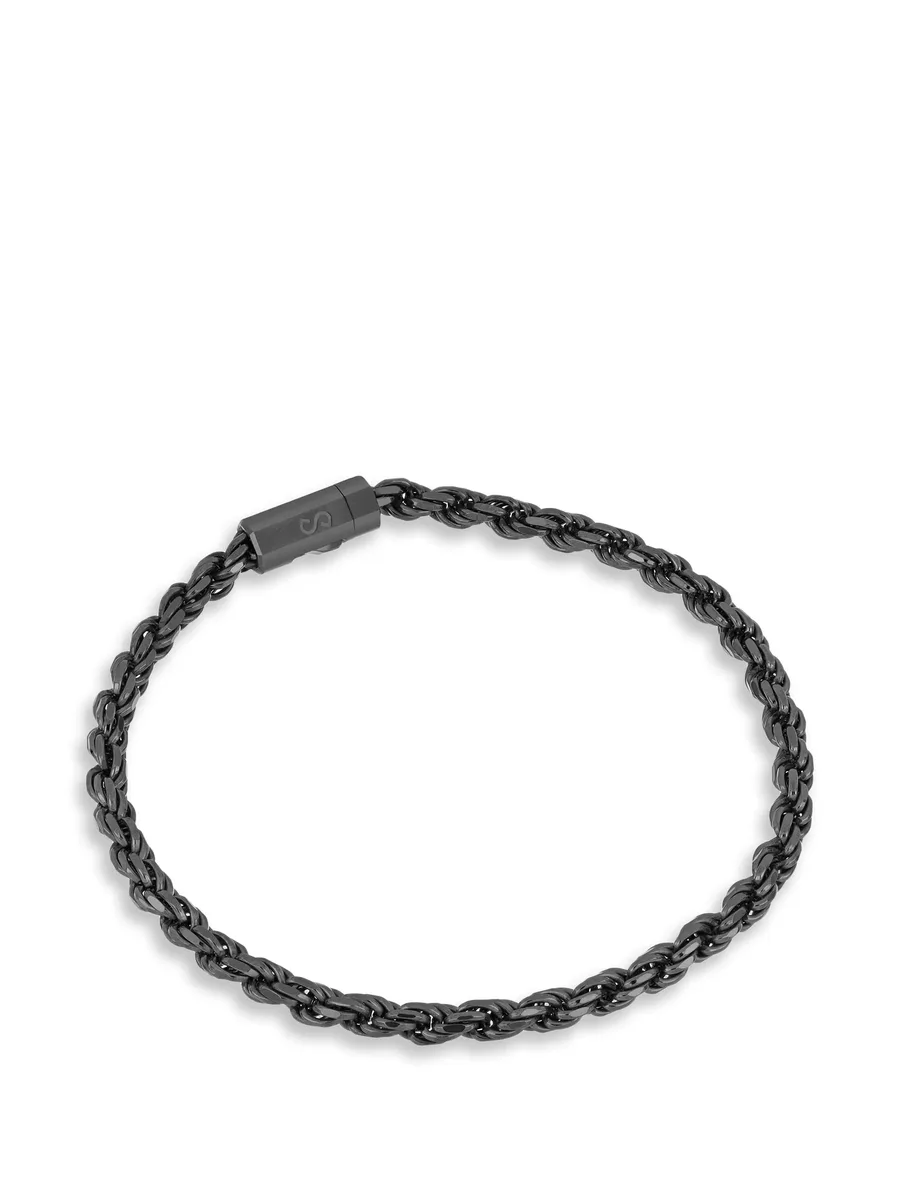 серебряный браслет Rope 2