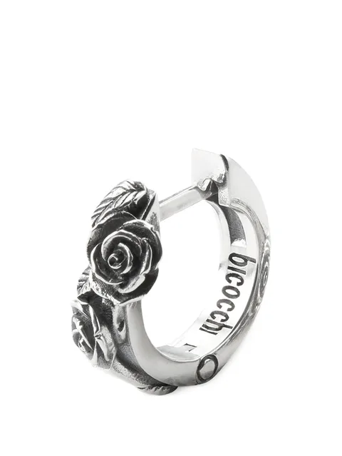 серьга-кольцо Rose