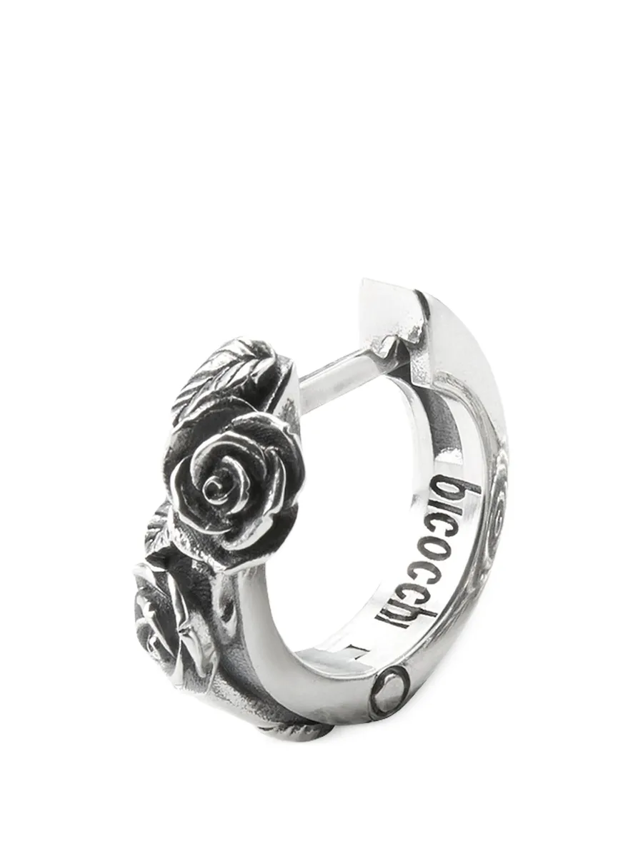 серьга-кольцо Rose 2