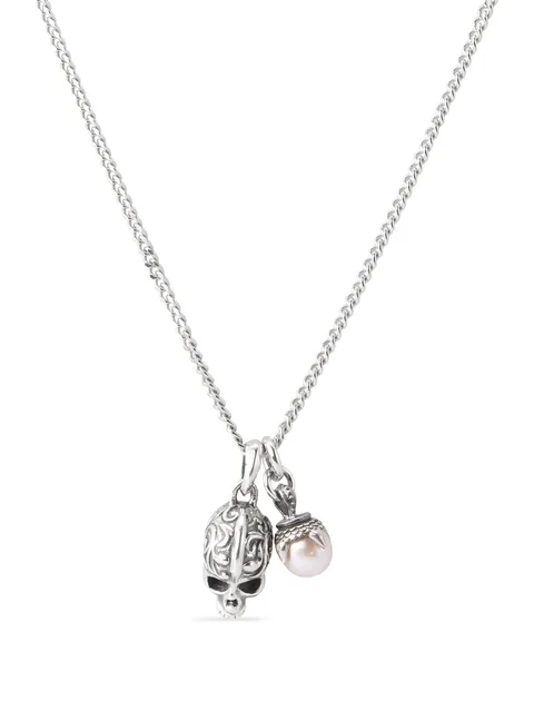 колье Pearl Skull