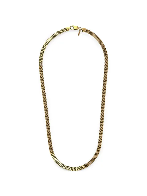серебряное колье Rail
