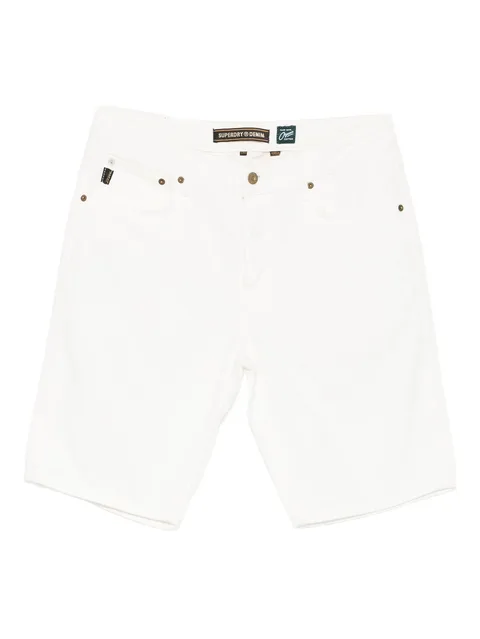cotton denim shorts