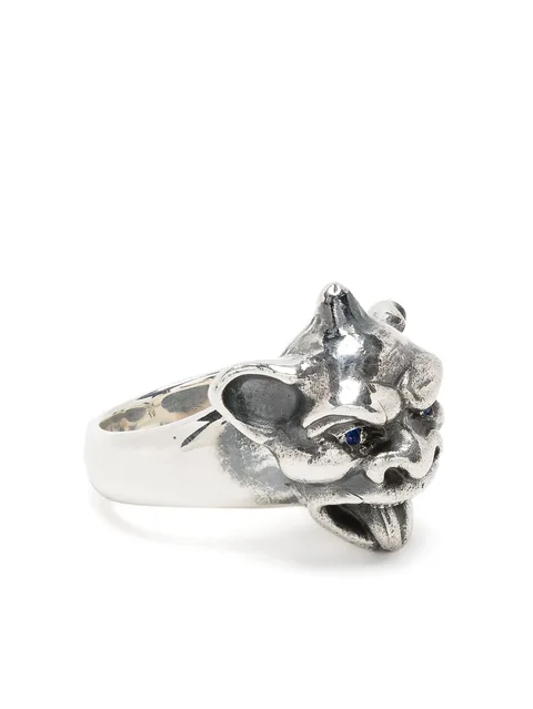 серебряное кольцо Gargoyle