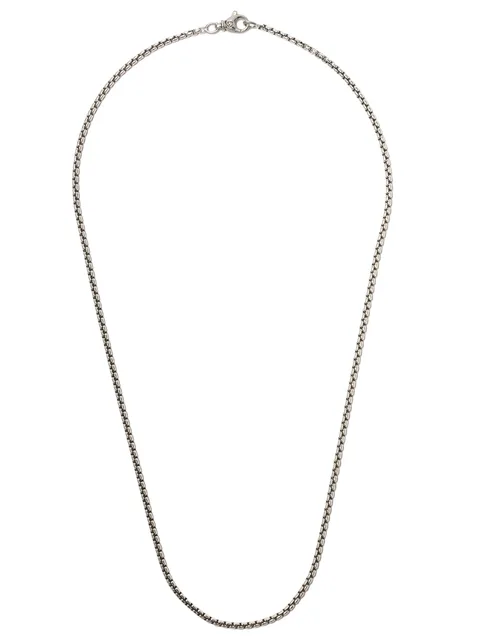 серебряное колье Box Chain (2.7 мм)