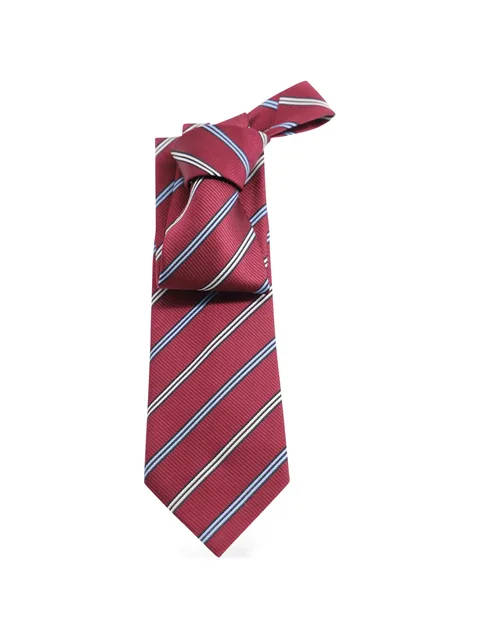 striped silk tie