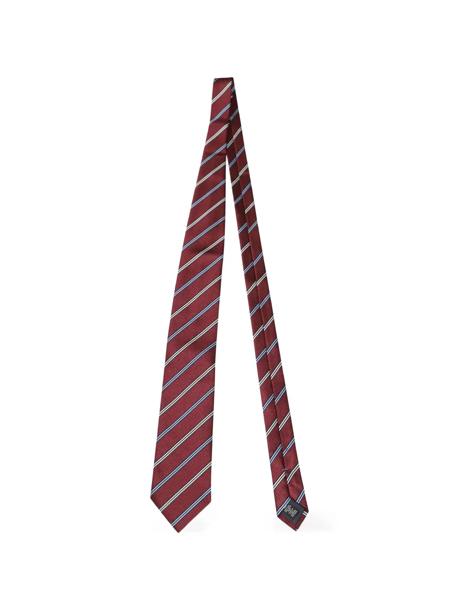 striped silk tie 4