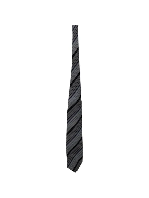 striped silk tie