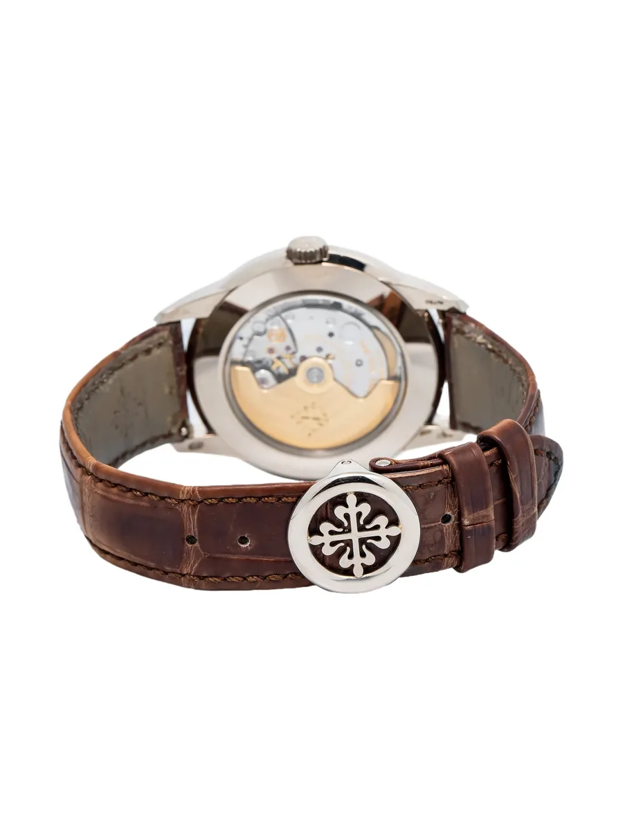 Cream Round 40mm Perpetual Calendar 5