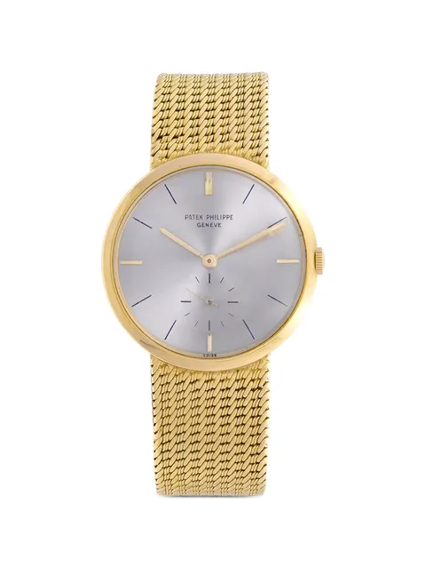 Calatrava mesh-bracelet 33mm watch