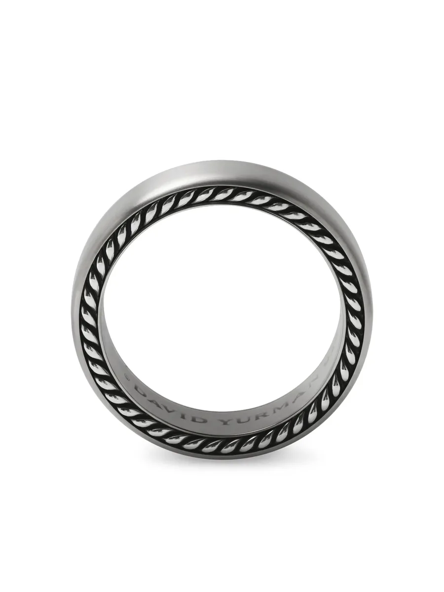 серебряное кольцо Streamline (6 мм) 12