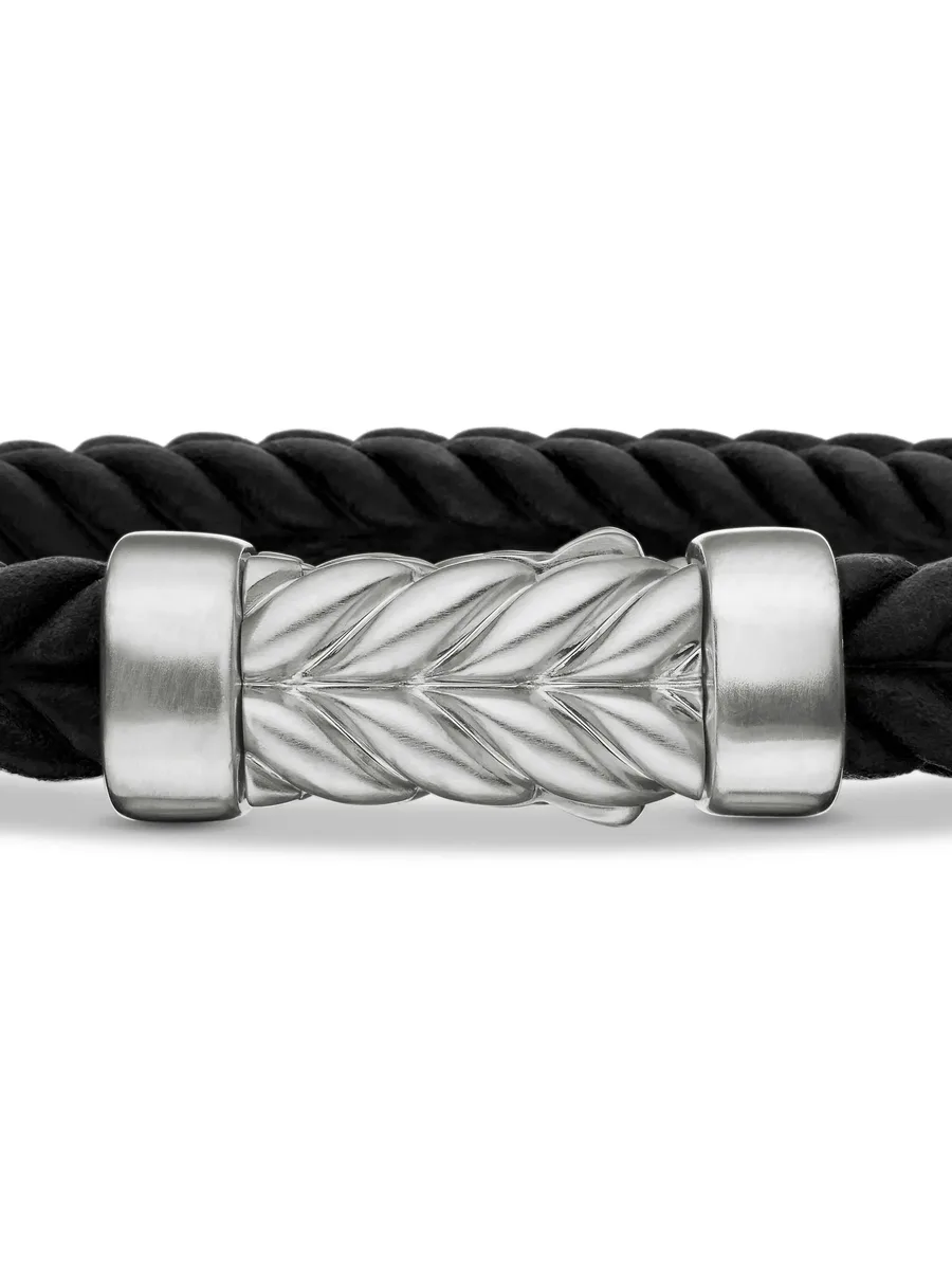 серебряный браслет Chevron (6 мм) 9