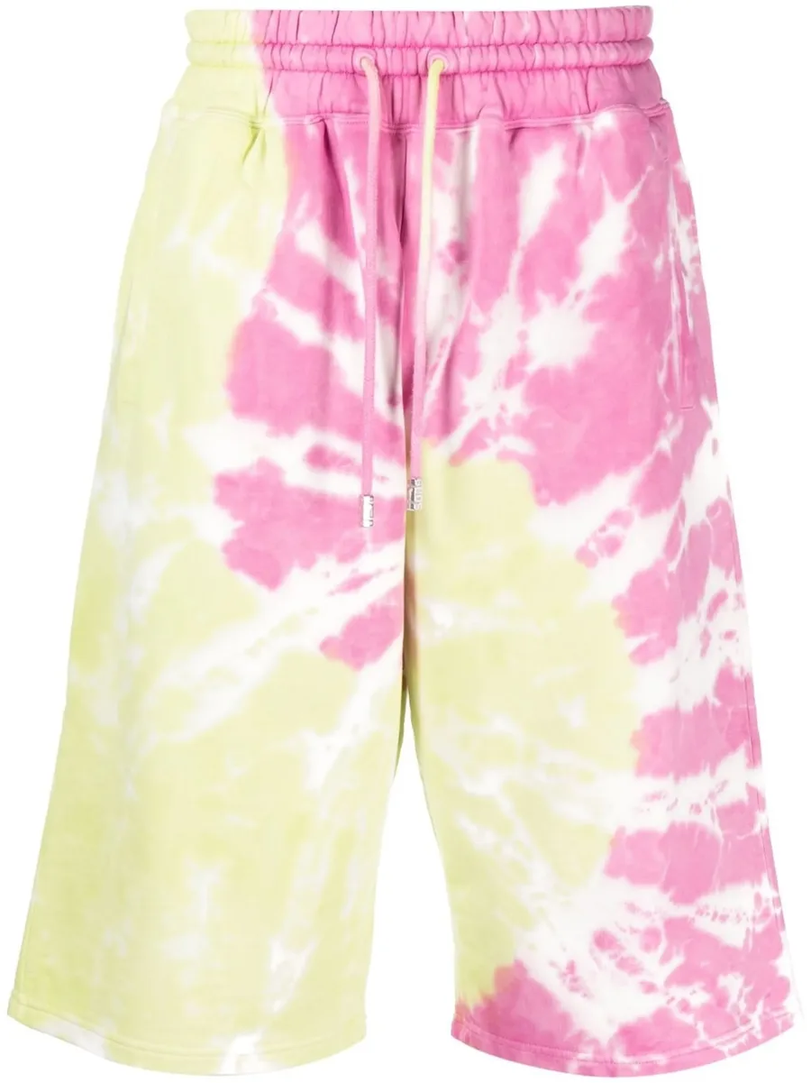 tie-dye print bermuda shorts 2