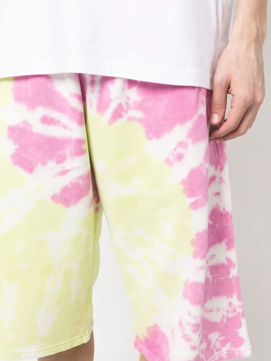 tie-dye print bermuda shorts 9