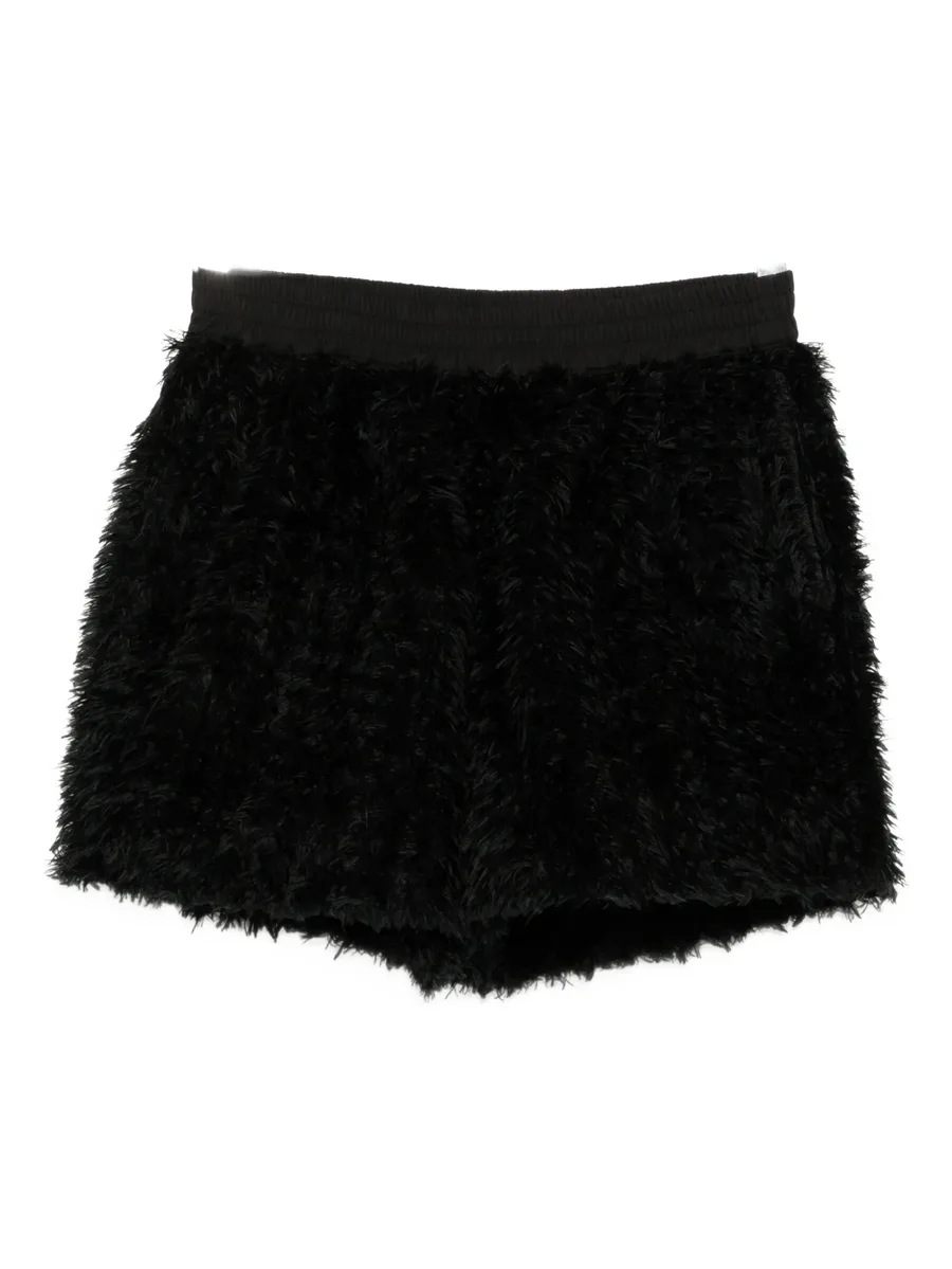 pile-texture shorts 2