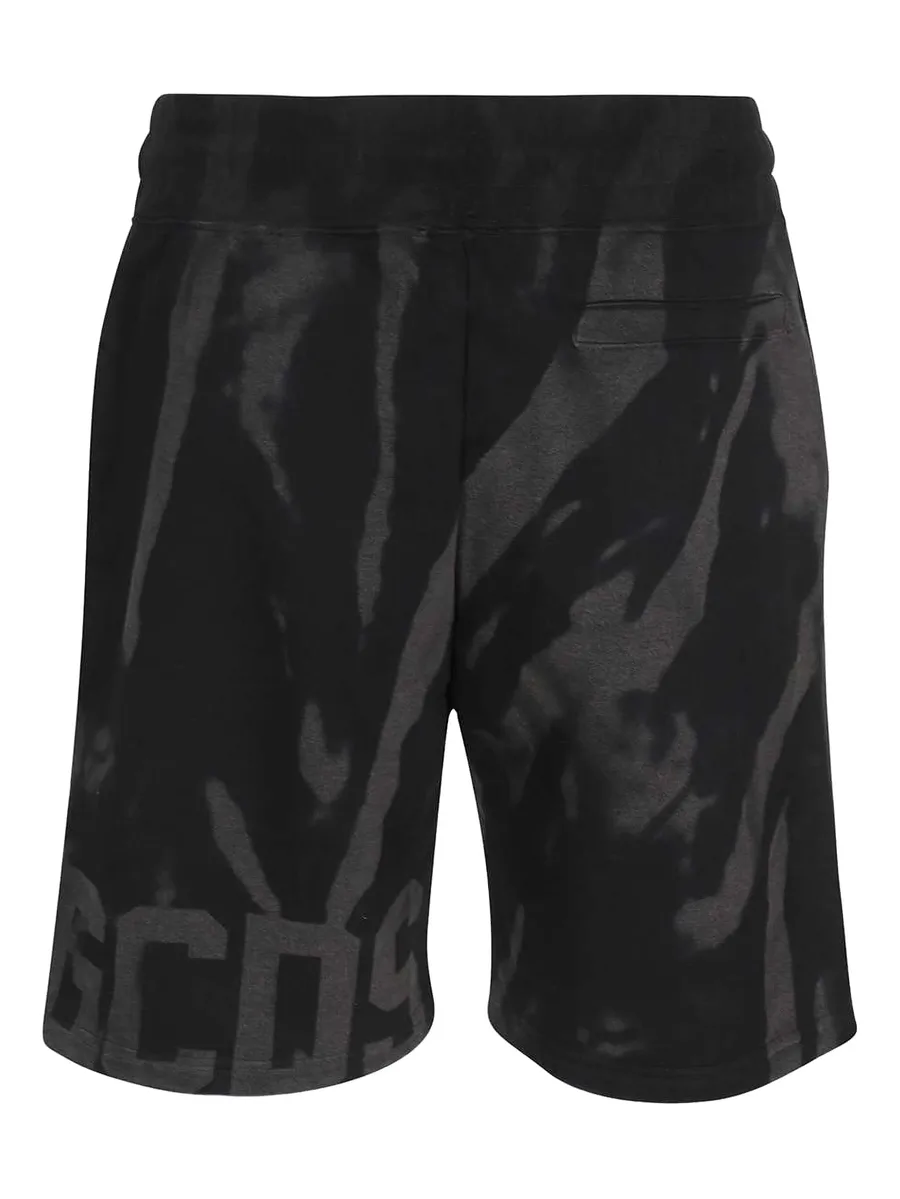 logo-print track shorts 4