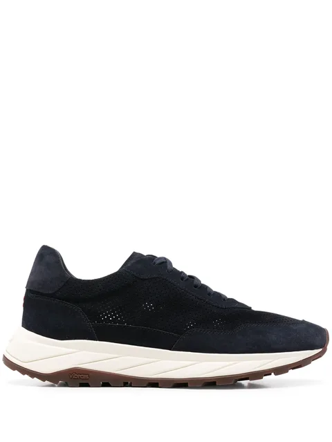 perforated-design sneakers