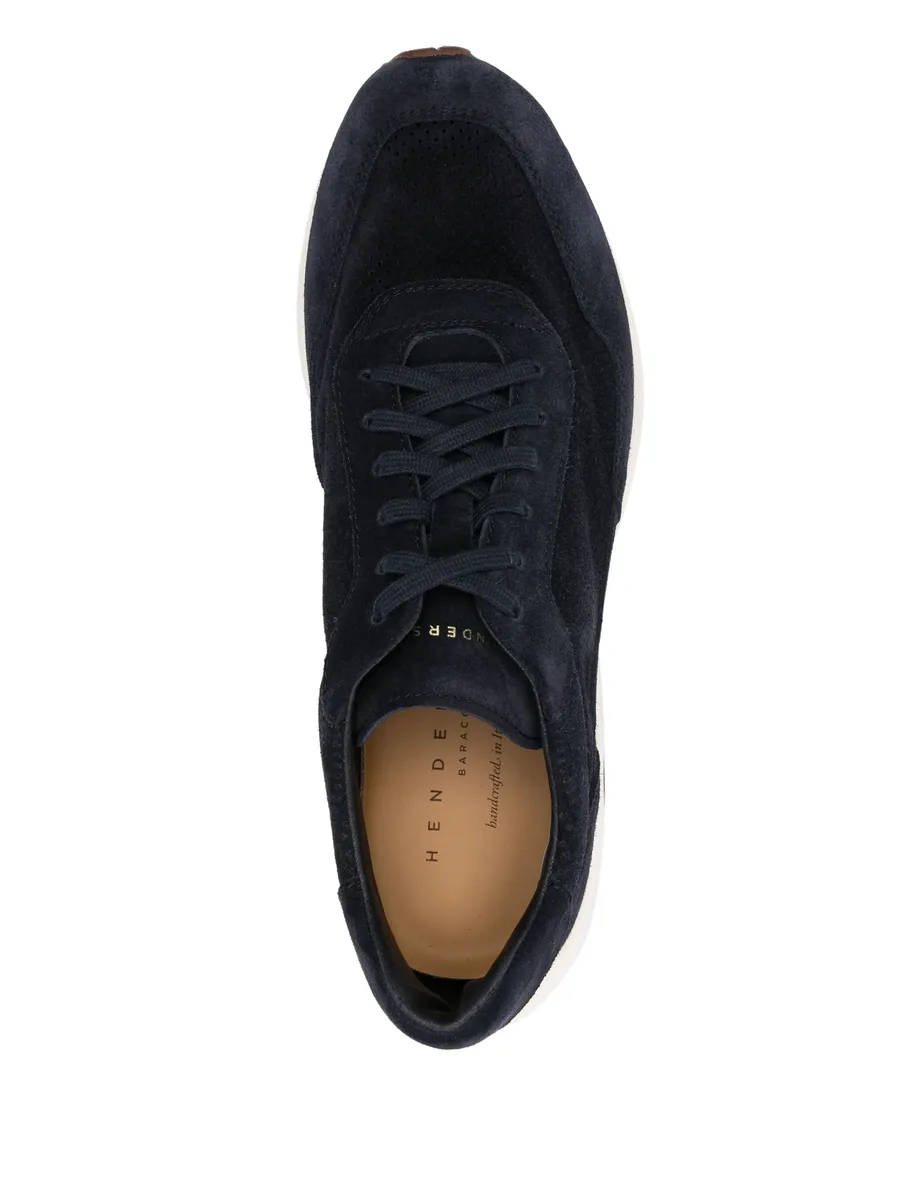 perforated-design sneakers 7