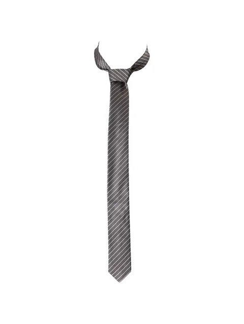 шелковый галстук в полоску