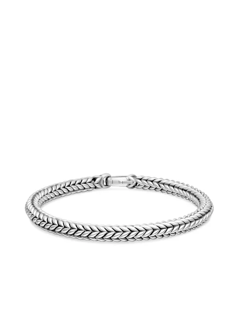 серебряный браслет Chevron (6 мм)